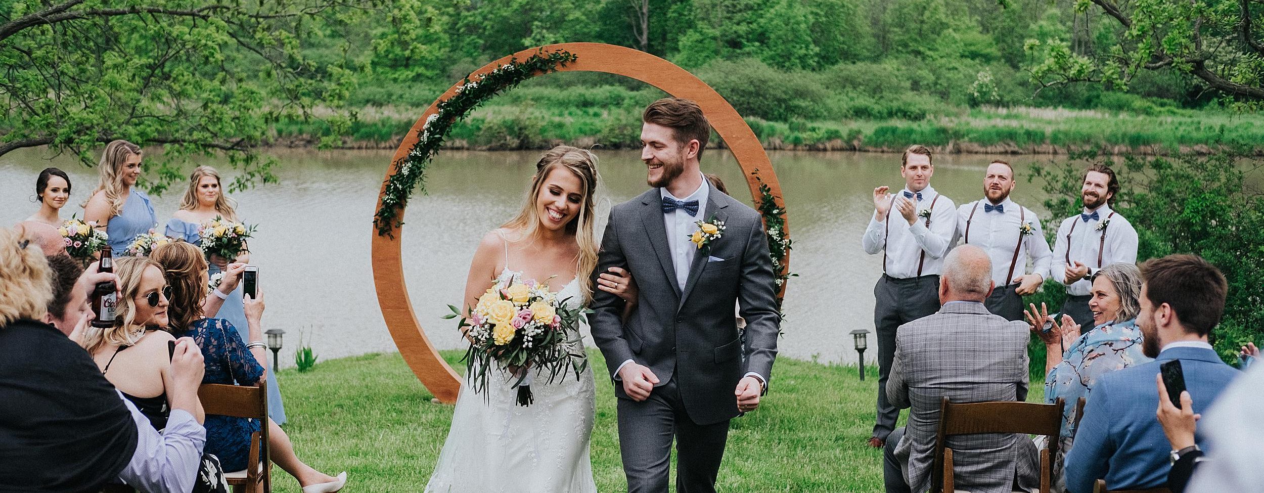 ceremony at pine creek acres niagara