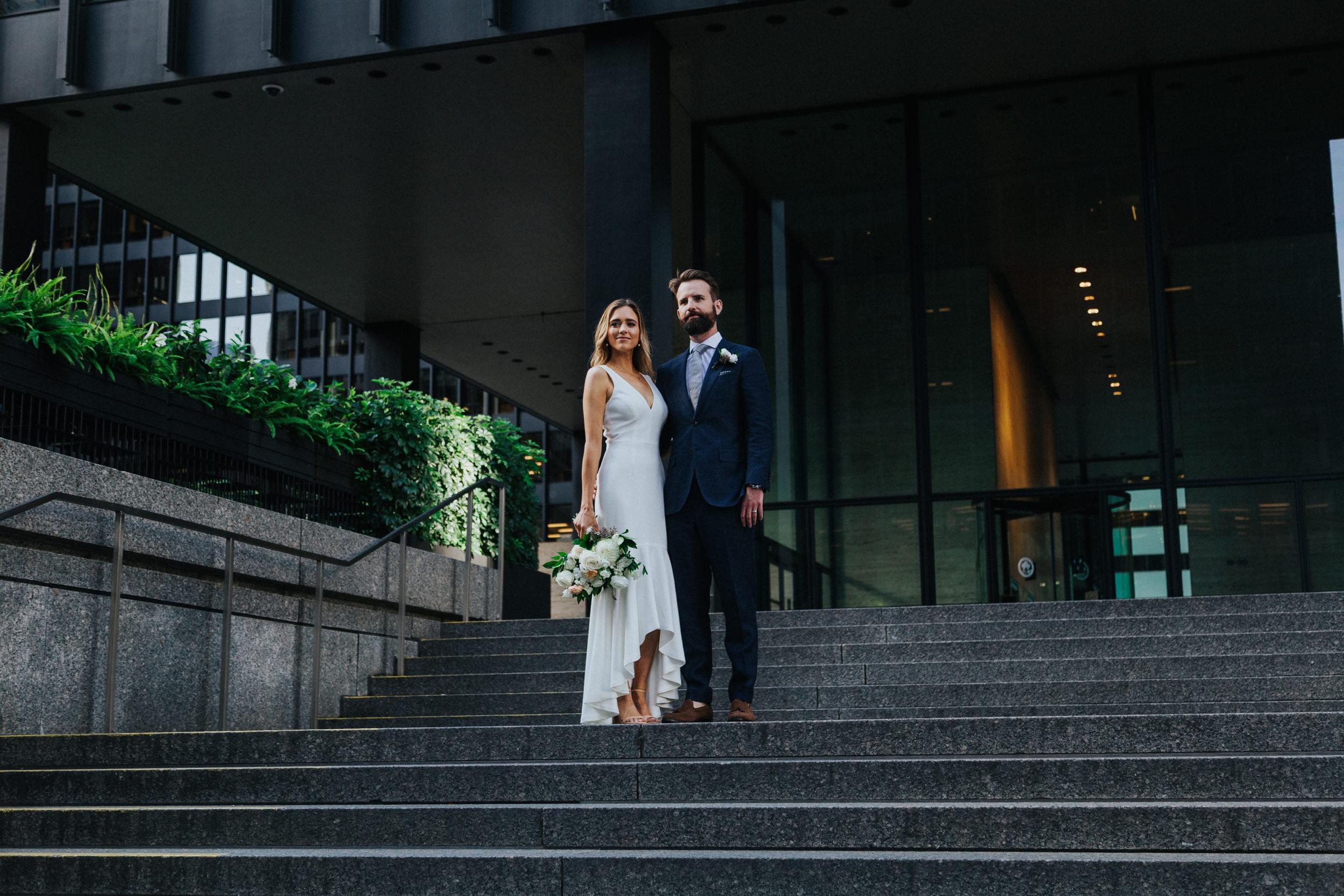 Downtown Toronto Wedding Photography | Financial District
